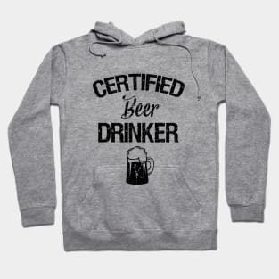 Certifield beer drinker beer lover gifts Hoodie